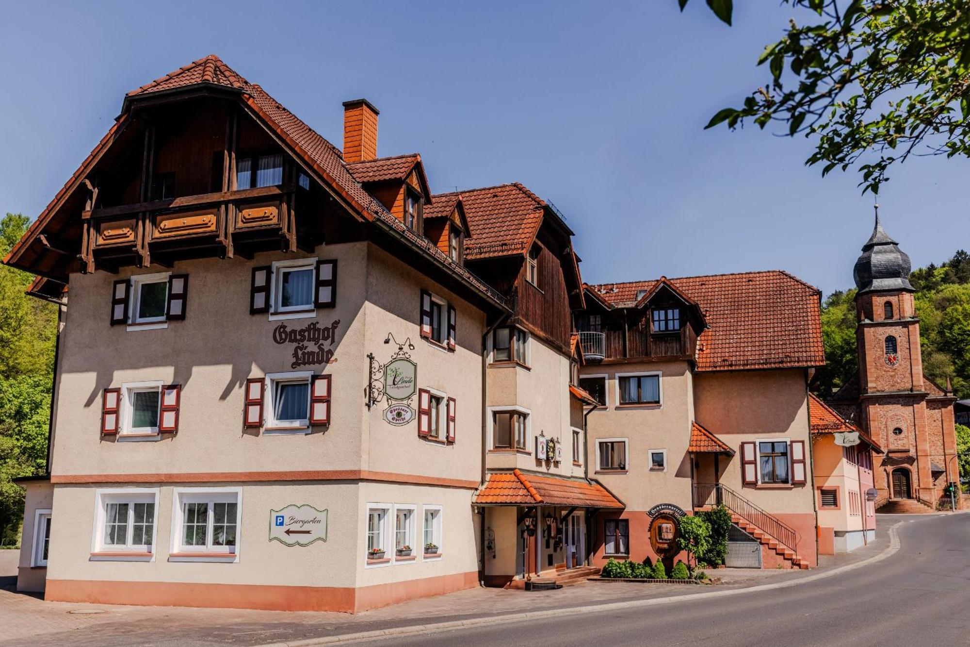 Landgasthof Zur Linde Heimbuchenthal Kültér fotó
